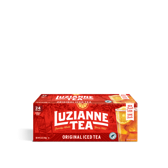 Luzianne Black Iced Tea Bags, 24 Count