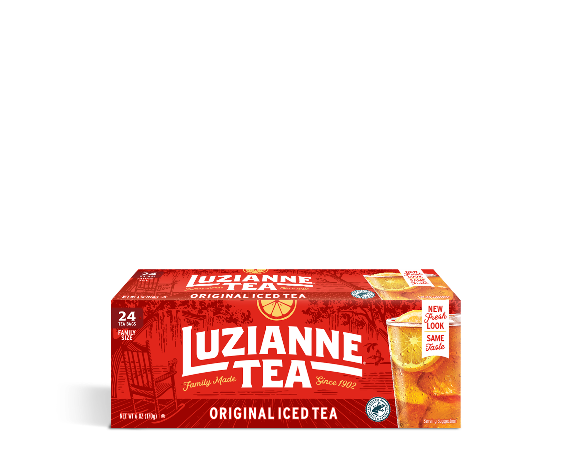 Luzianne Black Iced Tea Bags, 24 Count