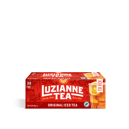 Luzianne Black Iced Tea Bags, 24 Count