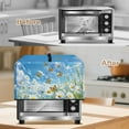 thumbnail image 3 of TSOVTHRID Butterfly Daisy Blue Sky Print Toaster Oven Cover Microwave Oven Dust Cover Oil-Proof Kitchen Appliance Protector Dirt and Fingerprint Protection, 20.9"W x 15.7"D x 12.4"H, L, 3 of 7