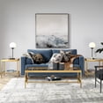 thumbnail image 3 of Evelyn&Zoe Alexis 54" Wide Rectangular Coffee Table, Brass, 3 of 7