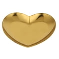thumbnail image 2 of Large Heart Shaped Stainless Steel Palette for Makeup, Nails, and Art Mixing Tray, 2 of 8