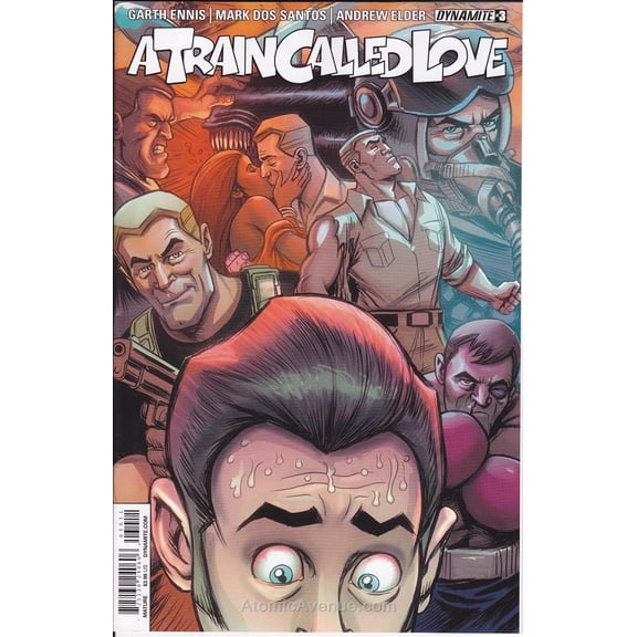 Train Called Love, A #3 VF ; Dynamite Comic Book