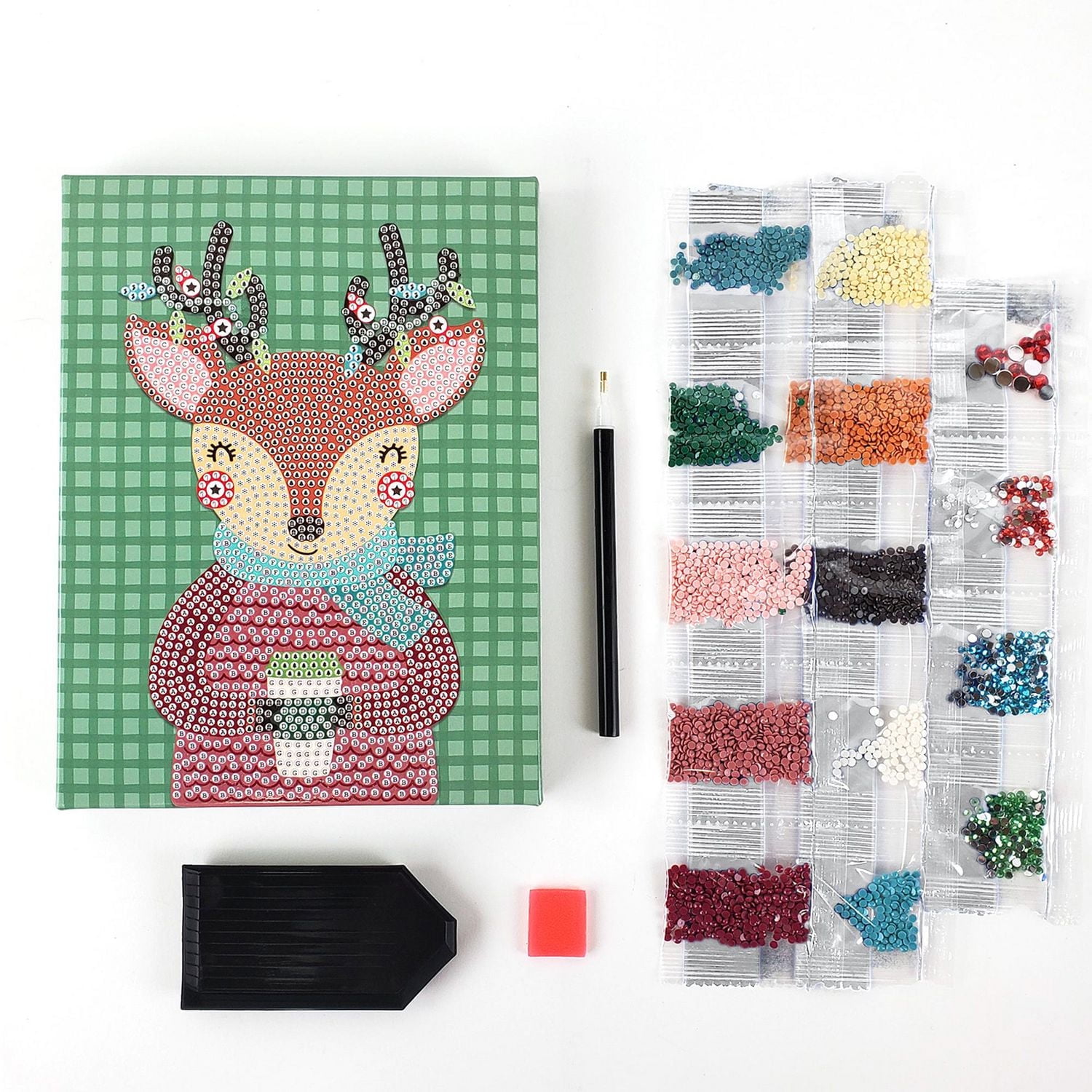 ArtSkills Peinture au diamant d’art brillant, renne Peinture en Diamants