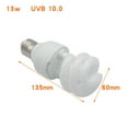 thumbnail image 3 of Huloretions Reptile Bulbs Energy-saving Calcium Supplement Lamp Uvb 5.0/10.0 Succulent Uv Light Lizard Light Bulb, 3 of 7