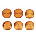 thumbnail image 1 of 6Pcs Metal Analog Grips Stick Thumbsticks for Edge Controller, Aluminum Alloy Metallic Joystick Replacement Accessories with Game Console Controller Replacement Accessories, 1 of 7