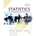 thumbnail image 1 of Pre-Owned Statistics for Management and Economics (Book Only) (Hardcover) 1337296945 9781337296946, 1 of 1