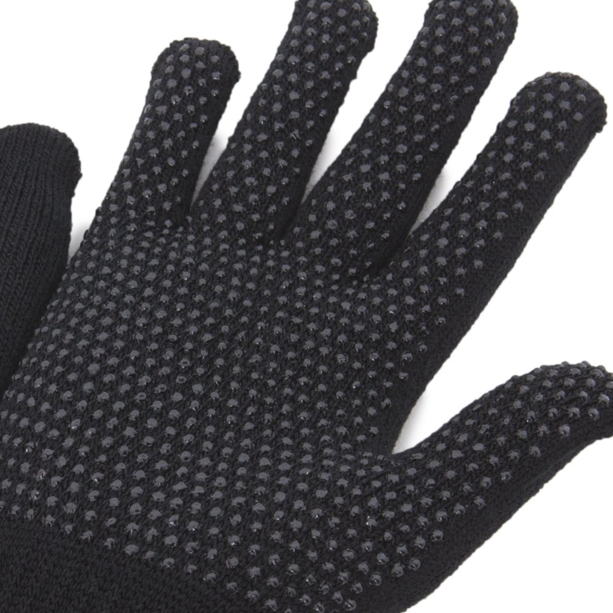 Pair Magic GLOVES With Grip Adult Unisex Black THERMAL MAGIC WINTER GLOVES
