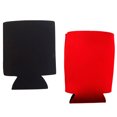 thumbnail image 1 of 2x aislante de enfriamiento de lata de cerveza con protección de neopreno para botella de 330 ml / 12 oz Negro rojo Sunnimix Manga del refrigerador de cerveza, 1 of 8
