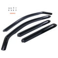 thumbnail image 5 of Rain Guards for Ford Maverick 2022-2025, Front/Rear Window Deflectors Black, 5 of 7