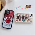 thumbnail image 2 of Xiaomi POCO X5 M5S M3 X3 GT NFC Mi 11T Redmi 12C A2 A1 Note 12 11 10 9 8 Pro Max 11S 10S 10T 9S 10C 10 Prime 10A 9C 9A 9T Cute M & Patrón Mascota Parachoques Suave Funda Protectora, 2 of 4
