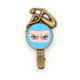 thumbnail image 1 of Cara seria y solemne Broche broche broche broche Metal retro, 1 of 3