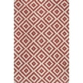 thumbnail image 6 of nuLOOM Kellee Contemporary Wool Accent Rug, 3' x 5', Rust, 6 of 9