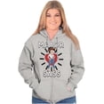 thumbnail image 3 of Betty Boop Major Sass Cute Sassy Zip Hoodie Sweatshirt Women Brisco Brands S, 3 of 6