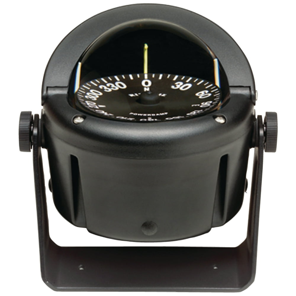 RITCHIE COMPASSES HB740 Compass, Bracket Mount, 3.75" Dial, Blk