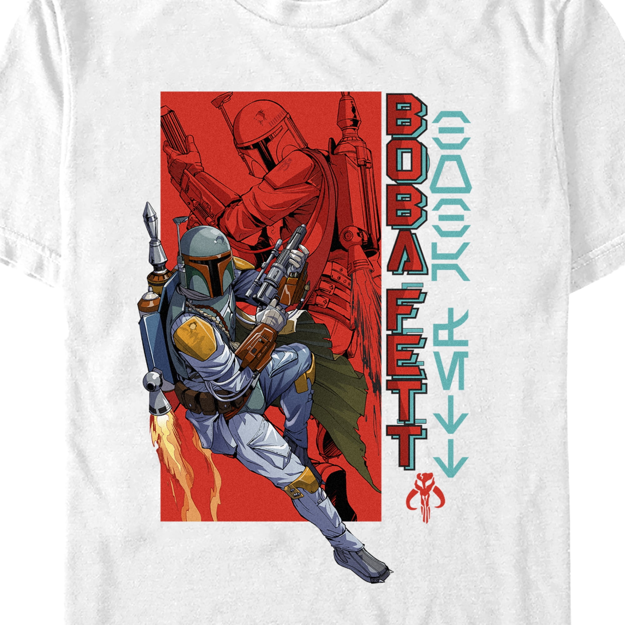 Boba fett t shirt hotsell