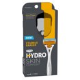 Schick Hydro Skin Comfort Stubble Eraser Men's Razor Handle Plus 2