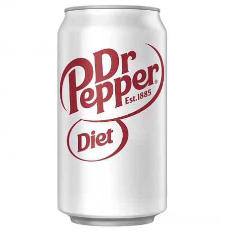 Diet Dr Pepper, 12 fl oz Cans, 30 Pack