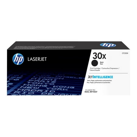 UPC: 0889894797469 | HP 30X (CF230X) Toner Cartridge  Black High Yield