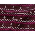 thumbnail image 4 of oneOone Viscose Jersey Fabric Chevron Ikat Printed Craft Fabric BTY 60 Inch Wide, 4 of 5