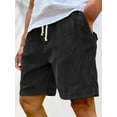 thumbnail image 6 of Mokaloha Mens Shorts, Vintage Corduroy Casual Drawstring Elastic Waist Stretch Pacificozy Men's Shorts with Side Pockets, 6 of 7