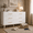 White-6 drawer, variant on Aiho 2 Drawer Dresser, Chest of Drawers Nightstand Storage Tower Storage Wooden Dresser for Living Room, Bedroom, Hallway - White