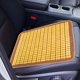 thumbnail image 4 of Cojín de bambú para coche, transpirable, duradero, antideslizante, cubierta de asiento portátil, almohadilla para silla para camión y coche Amarillo 45cmx45cm shamjiam Cojín de coche, 4 of 5