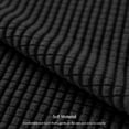 thumbnail image 5 of Subrtex 1-Piece Stretch Sofa Slipcover Non Slip Couch Cover (Loveseat, Black), 5 of 9