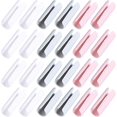 thumbnail image 1 of 24 clips cilíndricos para sábanas (blanco, rosa y gris), clips de plástico para sábanas, sujetadores de sábanas, clips para colchones, que se utilizan para mantener las sábanas bien sujetas, 1 of 5