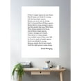 thumbnail image 2 of Empty Spaces Poem Ernest Hemingway Poster Wall Art, Modern Wall Decor For Living Room Bedroom, 16x24 UNFRAMED, 2 of 3