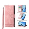 thumbnail image 1 of Funda Tipo Billetera para Xiaomi Redmi 15 4G Carcasa Abatible con Porta Tarjetas, Bolsillo para Efectivo, Soporte Ajustable, Cierre Magnético y Correa de Muñeca Rosa, 1 of 6
