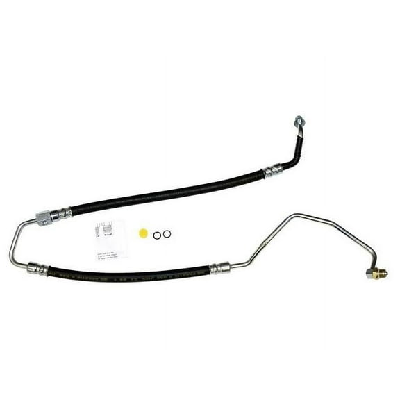 Power Steering Pressure Line Hose Assembly - Compatible with 2009 - 2010 Ford F-150 5.4L V8 FLEX