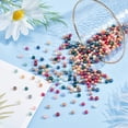thumbnail image 4 of 1Box about 400pcs 4mm Mixed Color Round Glass Pearl Beads for Jewelry Making Hole: 0.5mm, 4 of 7