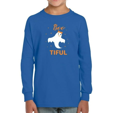 

Bootiful Funny Ghost Pun Long Sleeve Toddler -Image by Shutterstock 5 Toddler