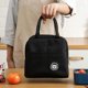 thumbnail image 5 of Lunch Box Bag Bento Box Insulation Package Thermal Picnic Bags Black, 5 of 5