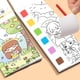 thumbnail image 4 of Oficina y papelería Libro para colorear para niños Libro para colorear con acuarela Libro para colorear con grafitis Libro para colorear para niños Libro de dibujo, 4 of 8