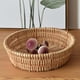 thumbnail image 1 of Fruit Storage Basket Vegetable Holder Rack Wicker Bread Basket Portable Multipurpose Fruit Bowl For Wedding Party Bathroom 35cm perfecl Cesta de almacenamiento, 1 of 8