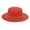 Red, variant on Hats Adults Unisex Retro Western Cowboy Riding Leather Belt Wide Cap Straw Hat