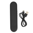 thumbnail image 3 of Pillow Speaker, ABS Mini Bone Conduction Pillow Speaker Soft Whispering Sound Intelligent Chip Timer Function With Stereo Bass For Deep Sleeping White,Black, 3 of 8