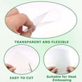 thumbnail image 4 of 10 Láminas de Acetato Transparente Resistentes Al de 10 X 15 cm para Hacer Tarjetas y Envoltorios., 4 of 5