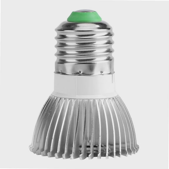 Led Grow Light Bulb,Full Spectrum E27/E14/GU10 85‑265V 18W 18 LED Grow Light Flower Plant for Hydroponic Indoor Garden Greenhouse Succulent Veg Flower[E27]