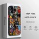 thumbnail image 3 of B-Basquiats Art For iPhone 15 Ultra 14 13 12 11 Mini XS XR X 8 7 Pro Max Plus Frosted Translucent Phone Case, 3 of 5