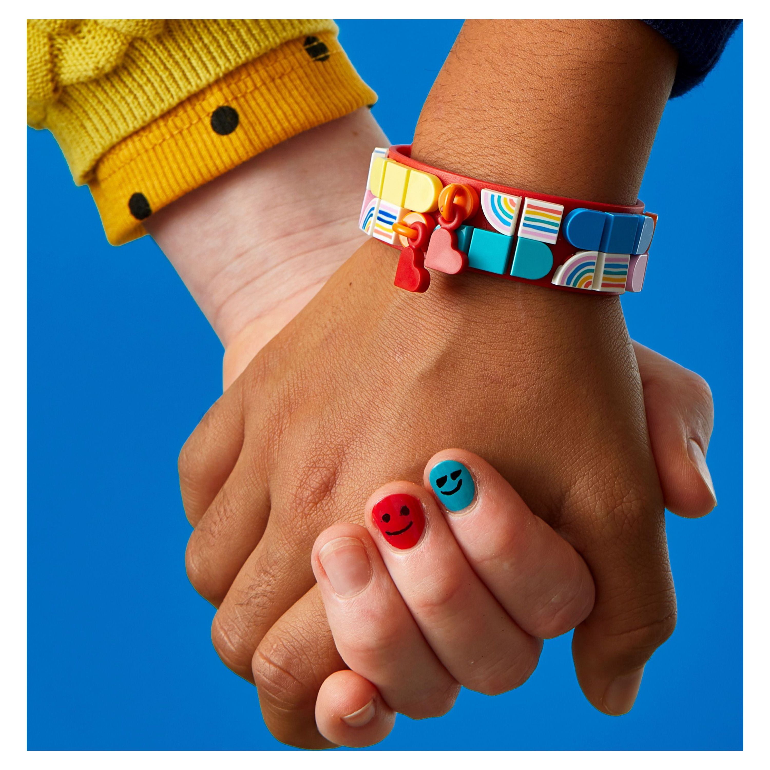 Lego rainbow bracelet hotsell