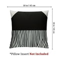 thumbnail image 4 of PHYHOO Boho Pillow Covers Set of 2, Mid Century Black and White Modern Geometric Throw Pillow Case Decorative Cushion Cover with Zipper for Outdoor Indoor 22x22in, 4 of 7