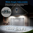 thumbnail image 3 of Paquete de 2 luces solares AmeriTop 300 LED, 7000 K, sensor de movimiento, 3 of 8