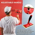 thumbnail image 3 of Ikoopy 7in Paint Pad Applicator Corner Walls and Ceilings Pad Painter Decorating Paint Pad Kit with Extension Pole and Paint Tray Multifunction Paint Trimming Tool for Wall Corner Edging, 3 of 11