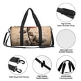 thumbnail image 4 of Fotbe Vintage Rose Botanical Art Bolsa Deportiva de Lona Plegable con Estampado, Bolsa de Gimnasio con Bolsillo Seco/Húmedo, Bolsa de Viaje Ultraligera de Gran Capacidad, 4 of 6