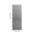 thumbnail image 4 of VONKY Cream Scraper Stainless Props Accessories Fondant Spatula Multi-duty Serrated Plastering Tool Kitchen Dessert Shop Using Type4, 4 of 6