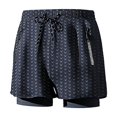 thumbnail image 2 of Conairie Swim Trunks Men Solid Competitive Athletic Swim Team Suit Lightweight Quick Dry Swim Jammers UPF 50+ XXL, 2 of 4