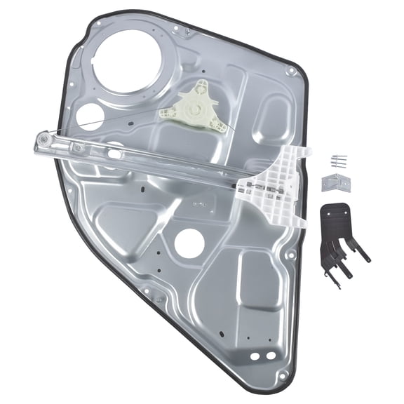 GELUOXI Rear Left Window Regulator for Hyundai Genesis Sedan 3.8L V6 4.6L 5.0L V8 2009-2014 1Pc